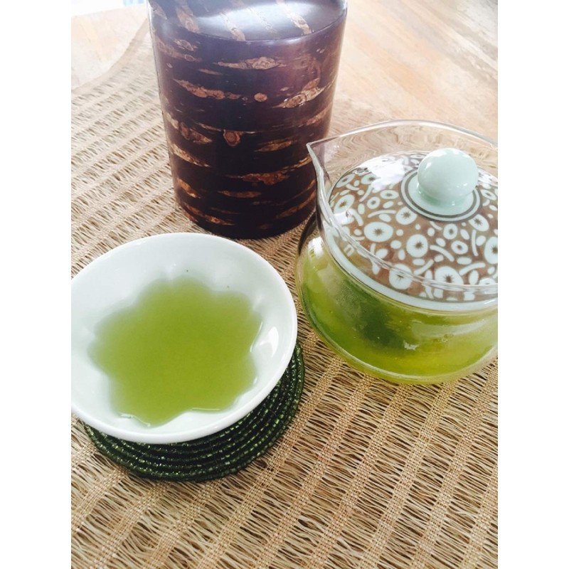 Akahori Shoten Large Tea Bag with Deep Mushi Uji Matcha