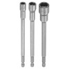 sourcing map 3pcs Nut Driver Drill Bit 8-12mm Metric Impact