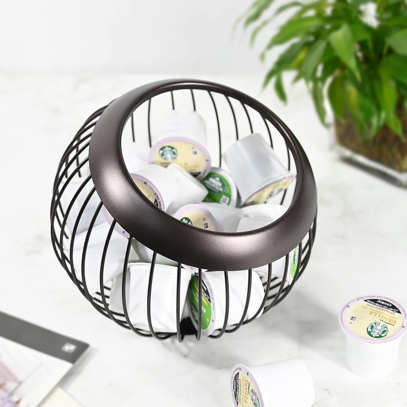 Charmount Coffee Pod Holder, Large Capacity K Cup Holder and