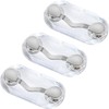 Readerest - Soportes magnéticos para gafas (acero inoxidable, paquete de
