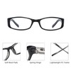 JM 3 Pack Damen Lesebrille Federscharnier Vintage Rechteckig Leser für
