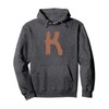 Creative Bold Leather Letter K - Design - Alphabet -
