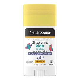 Neutrogena Sheer Zinc Oxide - Protector Solar Mineral En Bar