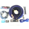 Oversized 1/0 Ga CCA AWG Amp Kit Triple Shielded RCA