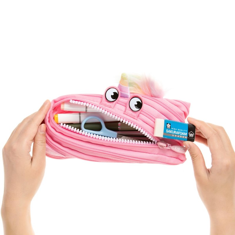 Zipit Monster Pencil Case Pink