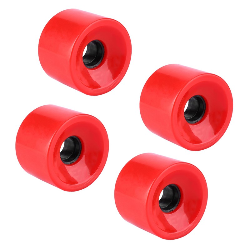 PUENTE 4pcs Set 70*51mm Superior Quality PU Skateboard Wheels Long