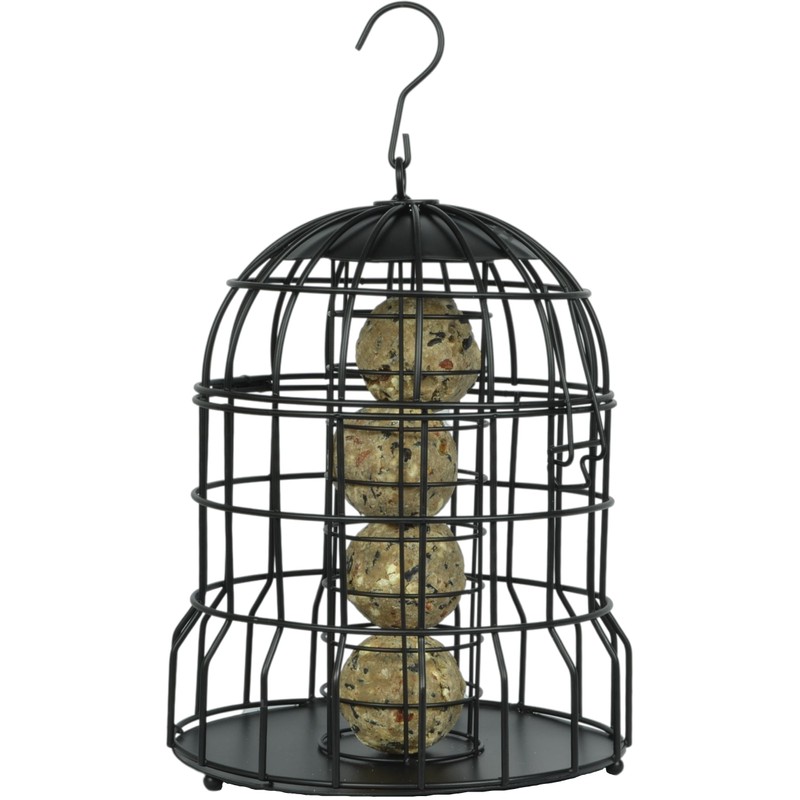 Supa Premium Wild Bird Cage Fat Ball Feeder, Deters Squirrels