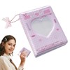 Love Hollow Design Photocard Holder,Photocard Holder Book,Mini Love Heart Hollow