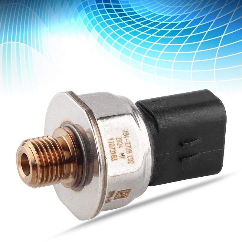 Aramox Fuel Rail Pressure Sensor, Car Pressure Sensor fit for