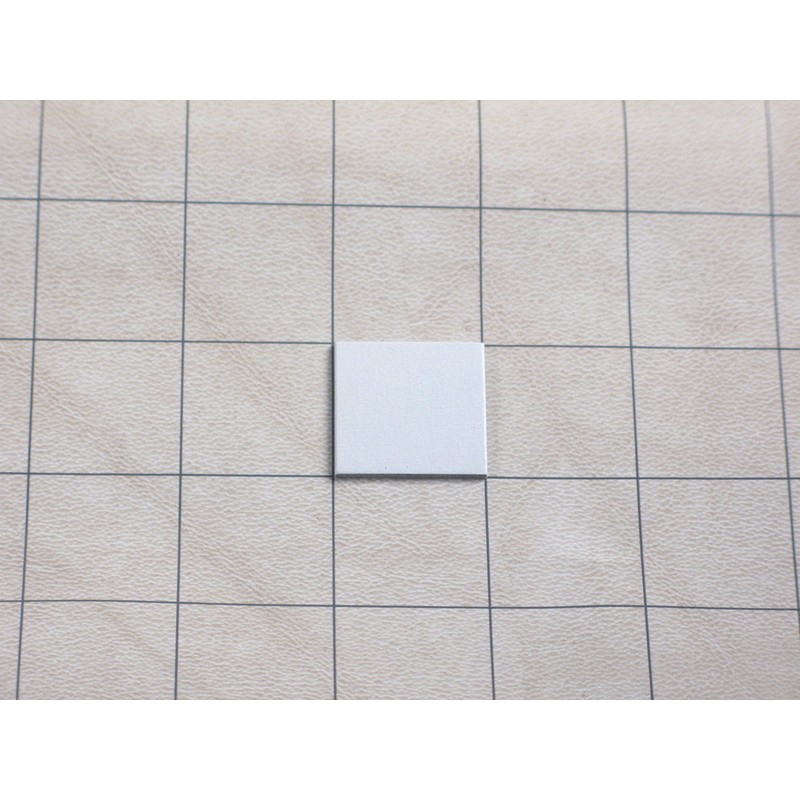 Hedral Value Pack of 50 - Blank 1" Square Board