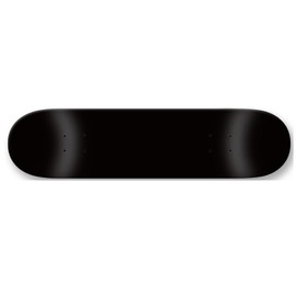 Moose Blank 8" Skateboard Deck (Dipped Black)