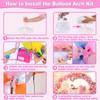 Balloon Arch Kit with Balloon Pump, 9Ft Tall & 10Ft
