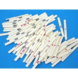 麻雀用品 麻雀の必需品 白点棒（88本）