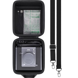 Aenllosi Case for INSTAX Wide EVO EX D Camera (Case Only), black, travel camera bag