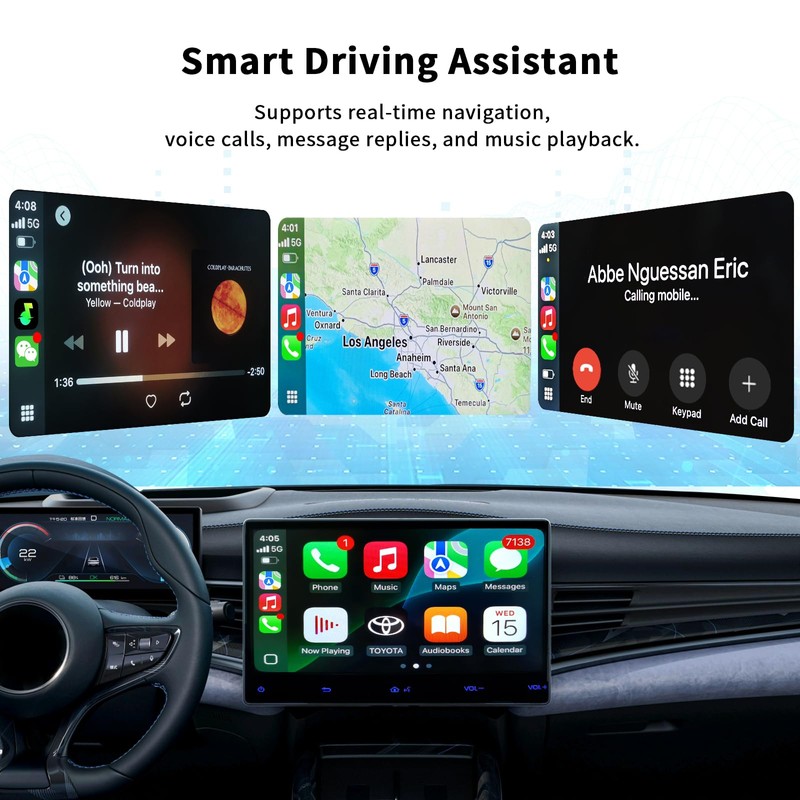 Wireless CarPlay Adapter, Super Fast Upgrade from Wired CarPlay to
