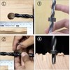 1 Set 3-16mm Drill Bit Depth Stop Collar Ring Set,
