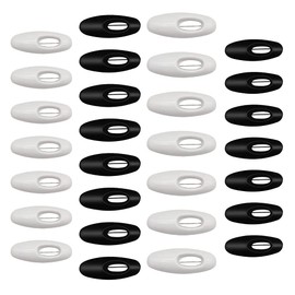 Hijab Pins, 40 Pcs Sari Pins Black and White Safety Pins Plastic Cover Safety Pins for Safely Locking Baby Clothes Scarf Sewing Shawl Decoration