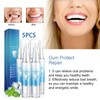 5Pcs Mullein Gum Repair Gel, Teeth Whitening Essence Pen, Fresh