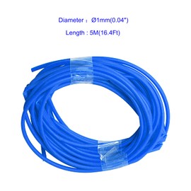 Aoje-Link 1mm ID Blue Heat Shrink Tubing 5M (16.4Ft) 1pcs
