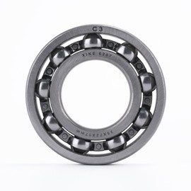XiKe 1 x 6207 C3 ball bearing, 35 x 72 x 17 mm, open construction and chrome steel, suitable for DIY, car, motorcycle, ATV, transmission, engine, CNC, industry, agriculture and garden tools.