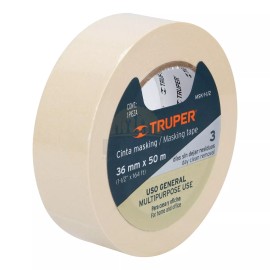 Truper MSK-1-1/2 1-1/2" x 50m masking tape