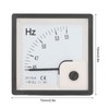 AC Frequency Meter 45 To 55Hz 1.5 Class Accuracy 72x72mm
