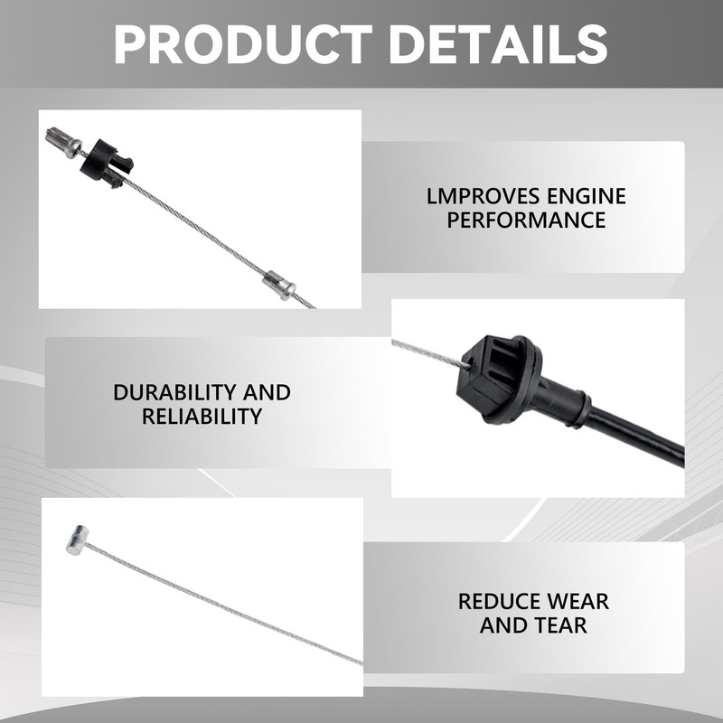 OTINUBEE 551859 LS Throttle Cable Drive By Cable Accelerator Linkage