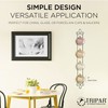 Tripar Augusta 4-Tier Vertical Black Cup and Saucer Plate Rack