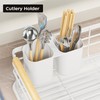 jouzevic Dish Racks for Kitchen Counter: Wooden Handles, Thickened Metal,