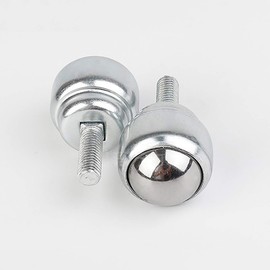 tooloflife M8 Bearings 2pcs (CY-25D Carbon Steel Ball,Silver)