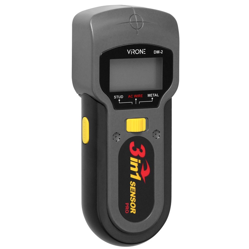 Virone DM-2 3-in-1 Wall Detector for Metal, Wood Stud, AC