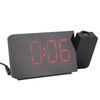LED Projector Alarm Clock with FM Radio Snooze Function 4
