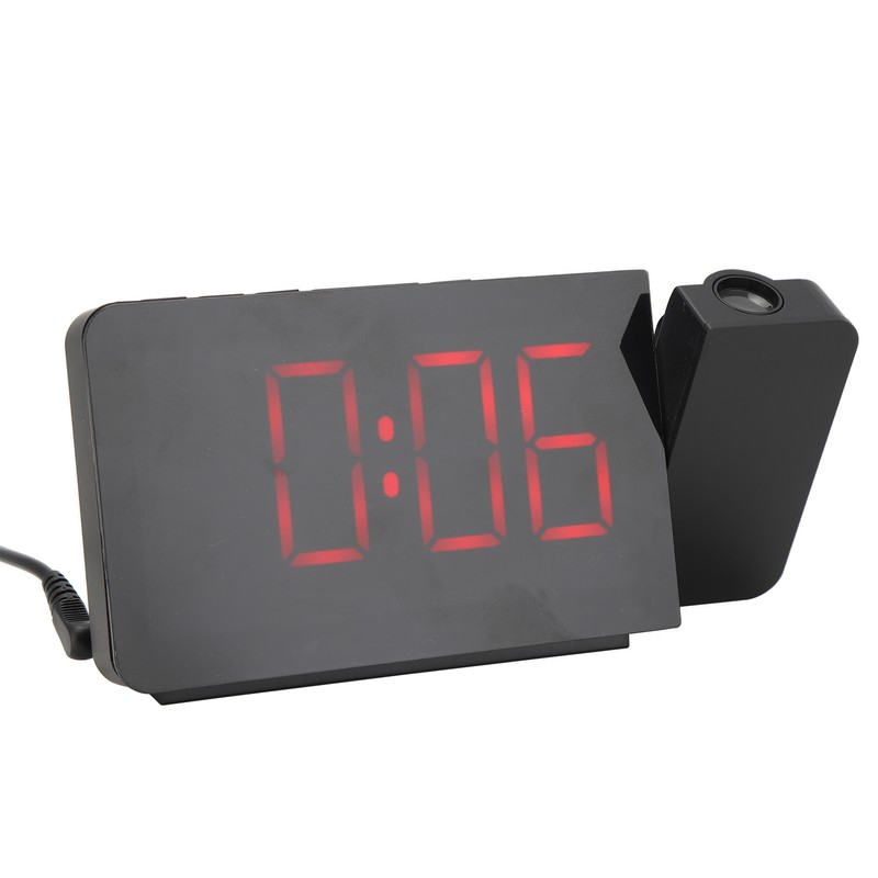 LED Projector Alarm Clock with FM Radio Snooze Function 4