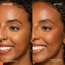 NYX PROFESSIONAL MAKEUP Matte Buttermelt Bronzer, Longwear Face Makeup with Up to 12 Hours of Wear, Vegan Formula - Butta Match (Light Medium Warm)