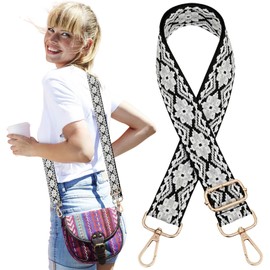 Traziewell Bag Strap Replacement Adjustable Crossbody Wide Handbag Shoulder Straps for Canvas Bags Belt, JD000529