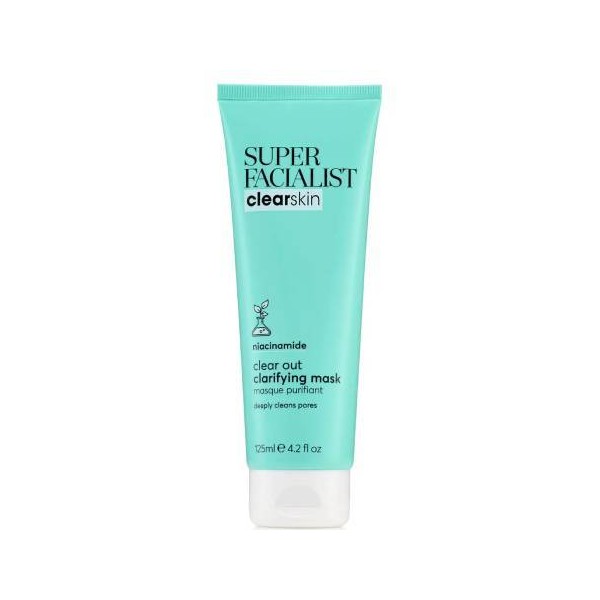 Superfacialist Clear Skin Clear Out Clarifying Mask, 125ml