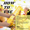 Confetti Cannon Yellow Biodegradable Confetti Poppers 12Pack Party Poppers Shooters