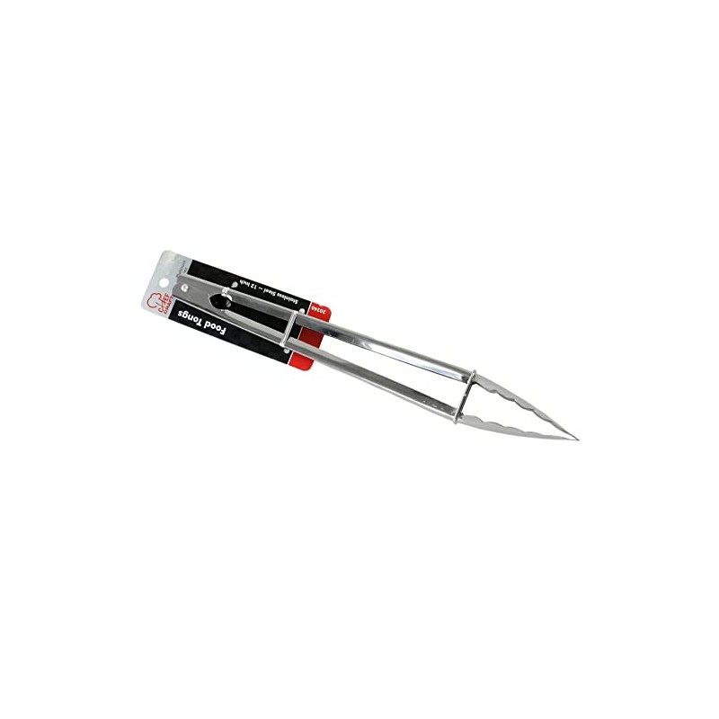 Chef Craft Select Serving Tong, 12 Inch, Stainless Steel