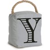 Pavilion Gift Company 72184 Door Stopper, 5 by 6-Inch, Monogrammed