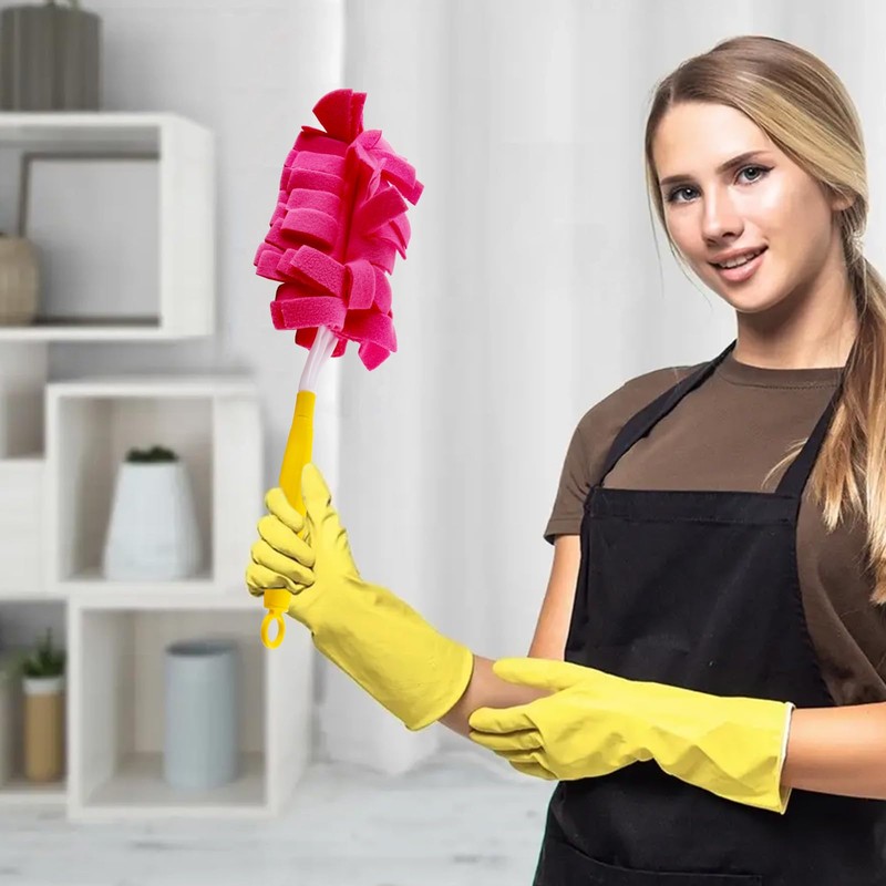 10 Pcs Fleece Duster Refills, Wet and Dry Dual Use
