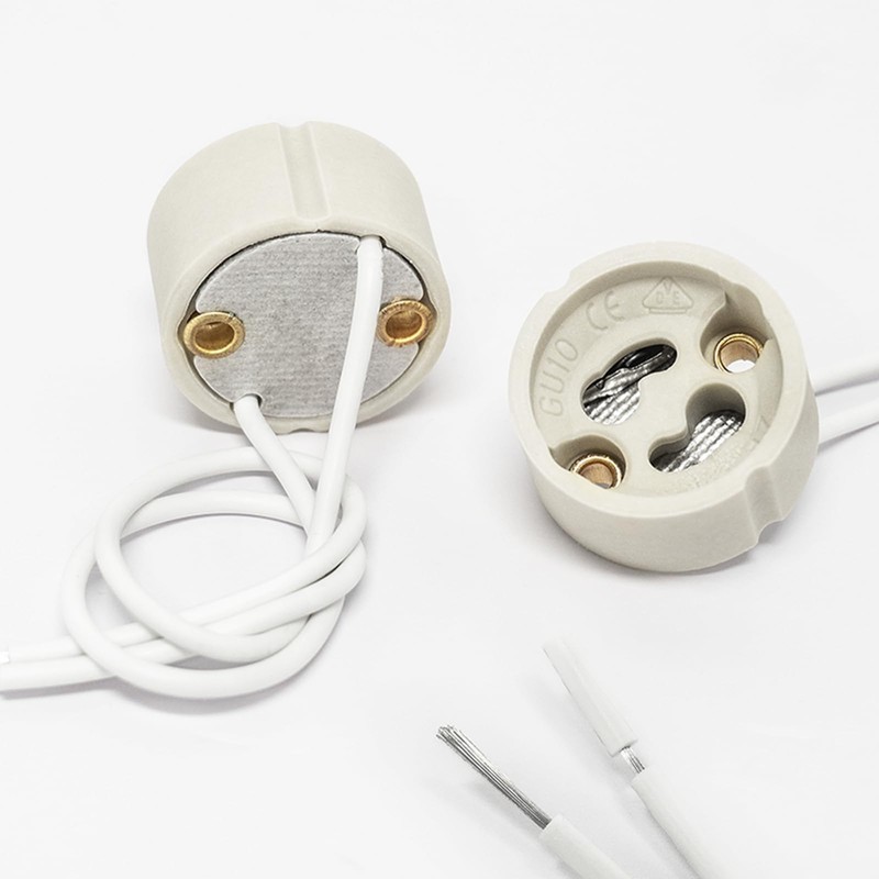 DiCUNO GU10 Base Socket, 600℃ Heat Resistant Maximum 250V 300W,