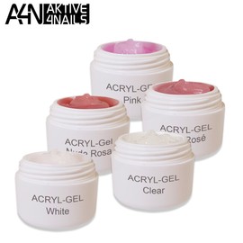 Acrylic Gel PolyGel with High Viscosity - Extremely Stable - Nail Gel Set Modelling Gels UV/LED (Acrylic Gel Comfort)