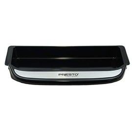 Seneca River Trading Presto 22" Griddle Drip Tray, Black, Rectangular Metal