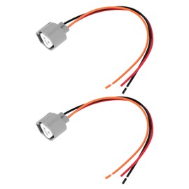 YINETTECH 2Pcs 17cm 3 Wire Fog Light Turn Signal Connector Compatible with Nissan Compatible with Mazda