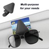 Spldsun Pack of 2 Glasses Holders for Car, Sunglasses Holder,