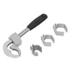 Multifunctional Wrench Double Ended Adjustable Opening Aluminium Alloy for Basin