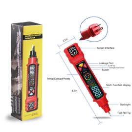 2 in 1 Non Contact Voltage Tester AC 2-440V LCD Wire Breakpoint Finder