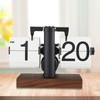Digital Flip Clock 12h Single Sided Large Numbers Automatic Retro