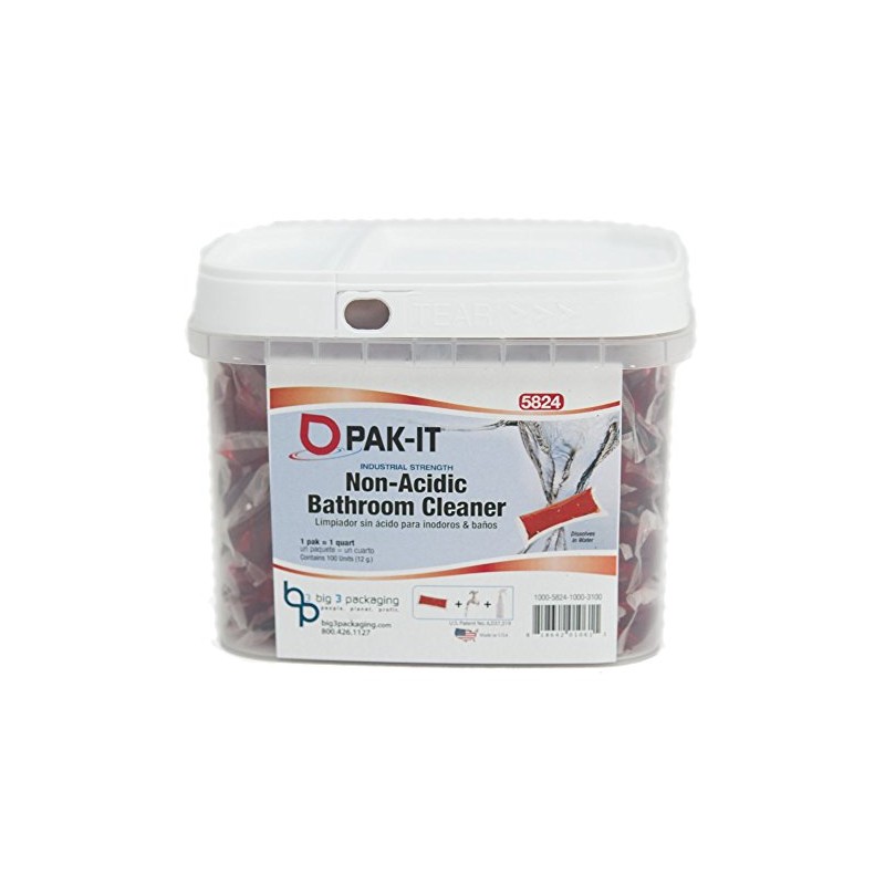 Pak-It Non-Acid Bathroom Cleaner Tub