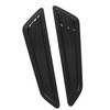 2 Pcs Hood Vent Cover Black Air Intake Dashboard Decorative